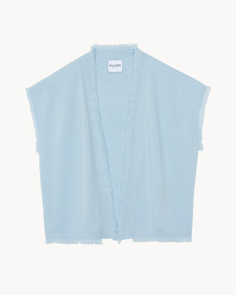 Gilet Nessa bleu ciel brise - Image principale