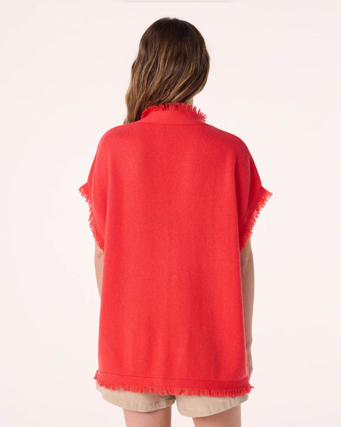 Gilet Nessa corail pop - Image principale