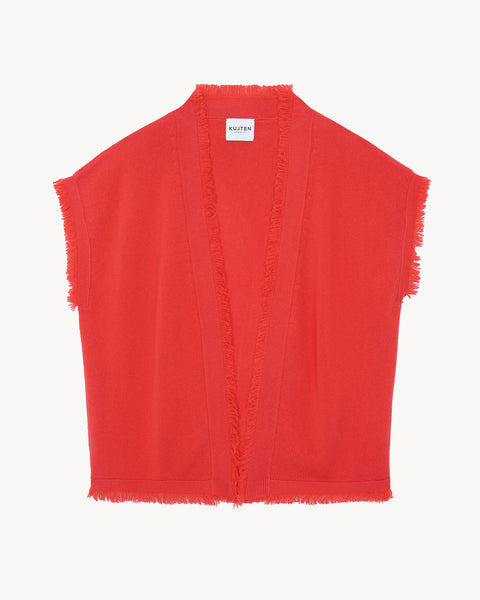 Gilet Nessa corail pop - Image principale