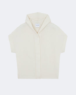 Gilet glory droit blanc - Kujten packshot