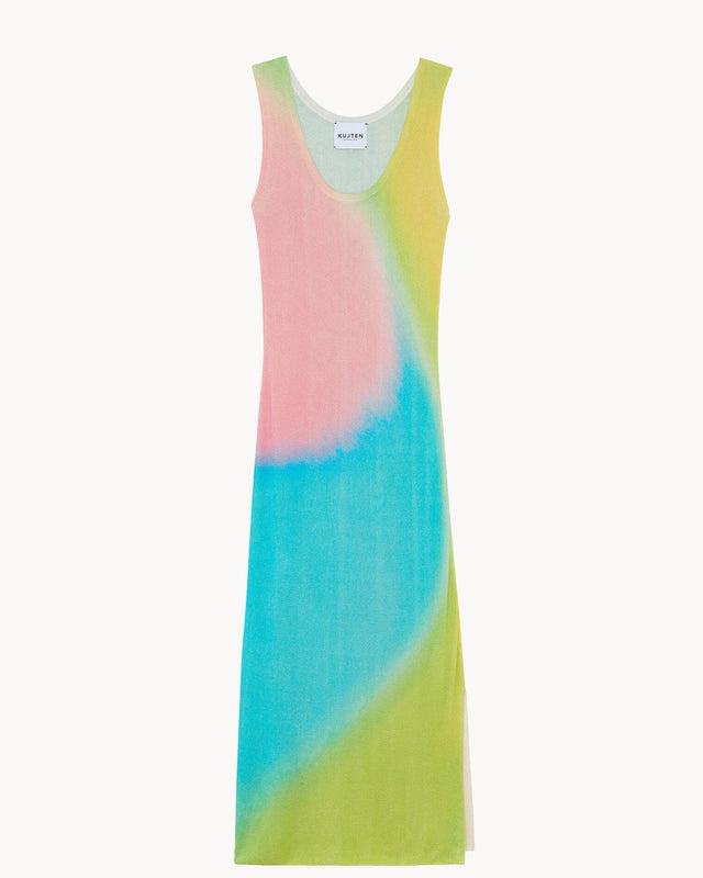 Dress Nisha pastel multicolor - Image principale