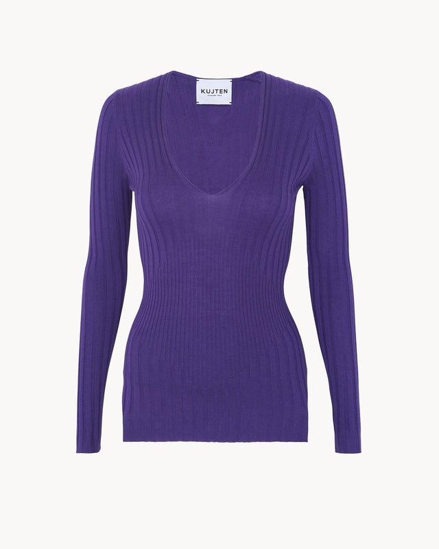 Sweater Ainur deep purple - Image principale
