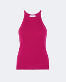 Top en cachemire & soie rose pour femme - Kujten packshot