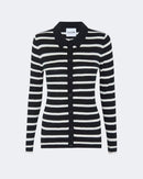 Gilet en cachemire & soie blanc pour femme - Kujten packshot