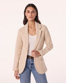 Veste mag cachemire beige - Kujten