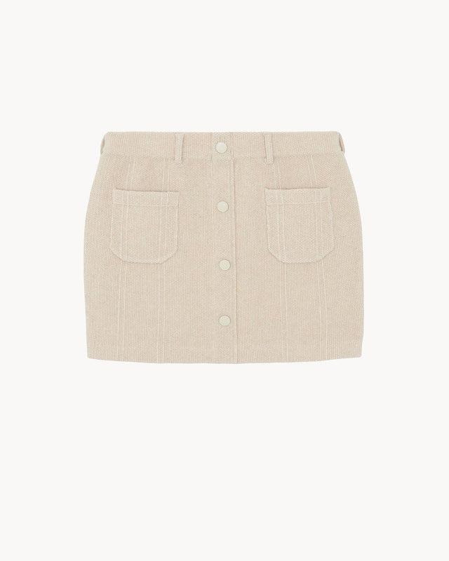 Jupe Sindakota beige organic - Image principale