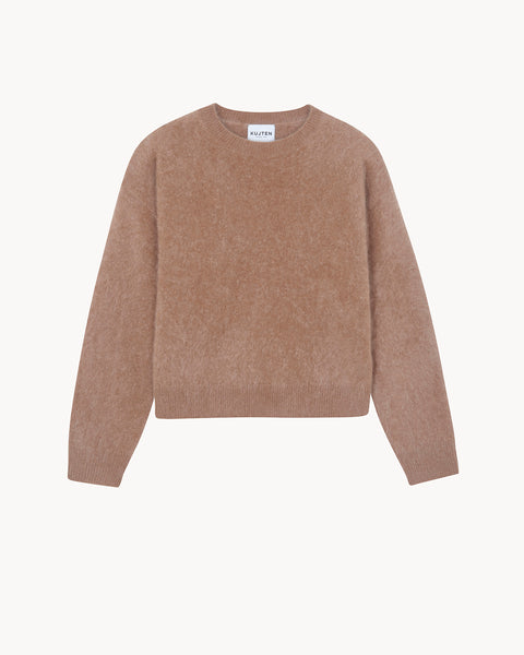 Pull Loty beige camel - Image principale
