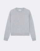 Pull en cachemire gris pour femme - Kujten packshot