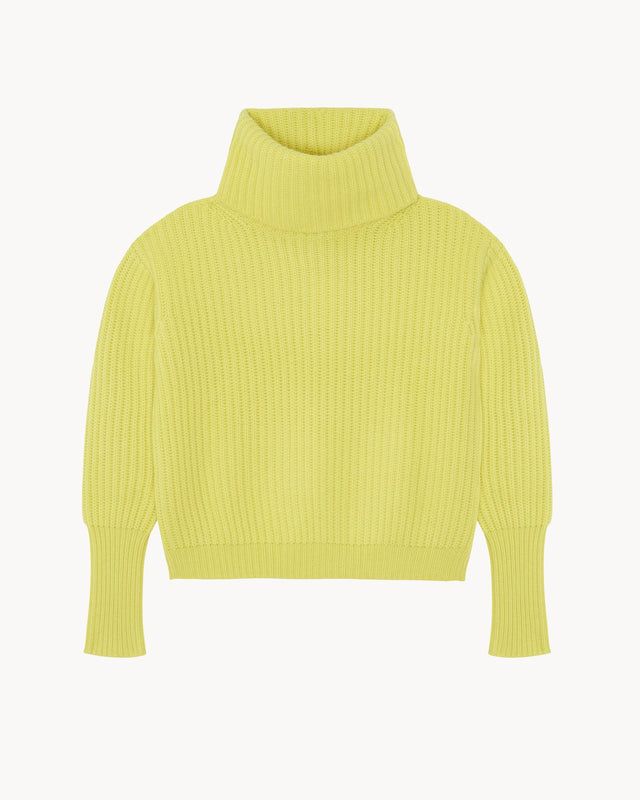 Pull Evelyne L jaune durian - Image principale