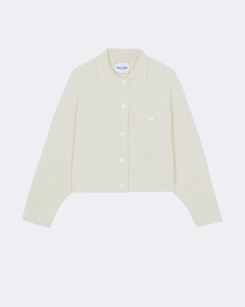 Veste Arya blanc vintage - Image 2