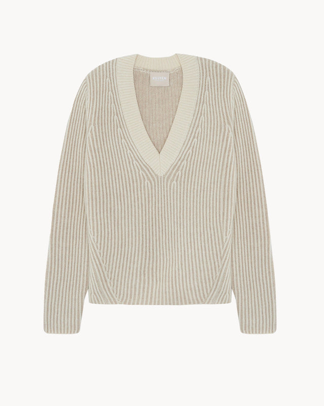 Sweater Akihito organic beige - Image principale