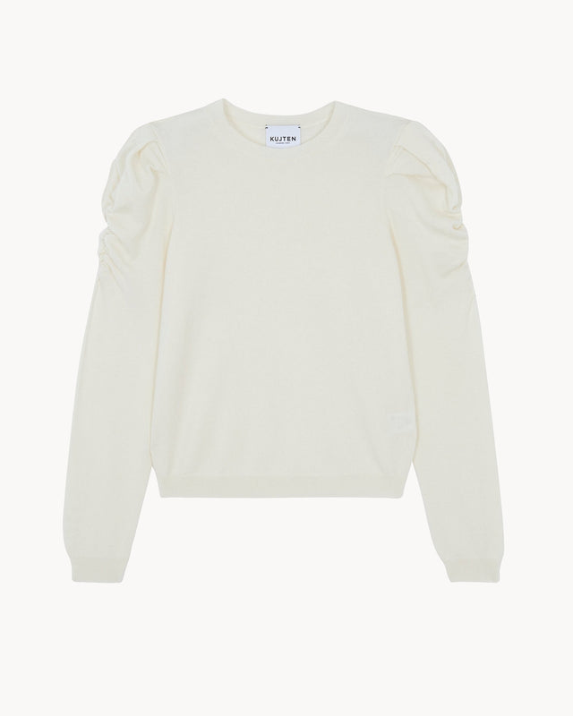 Sweater Naoto white - Image principale