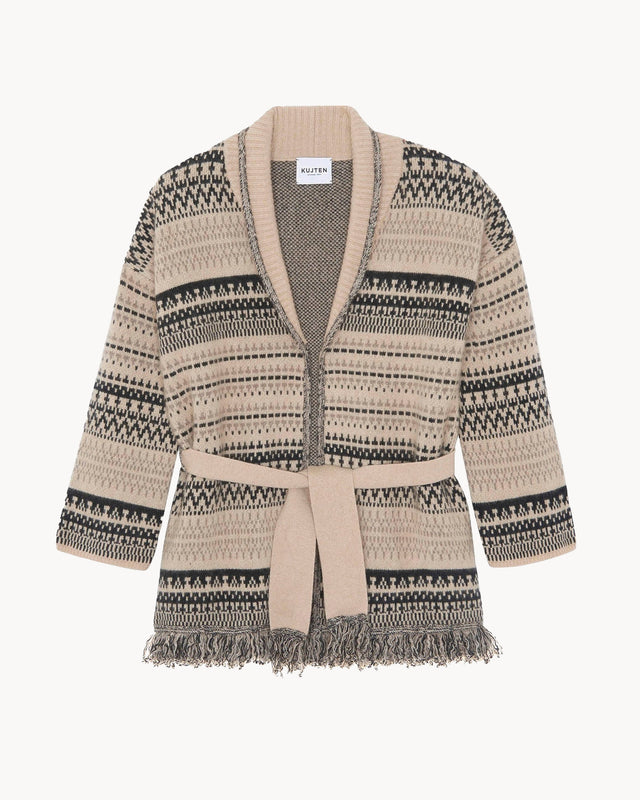 Jacket Fujiko organic beige - Image principale
