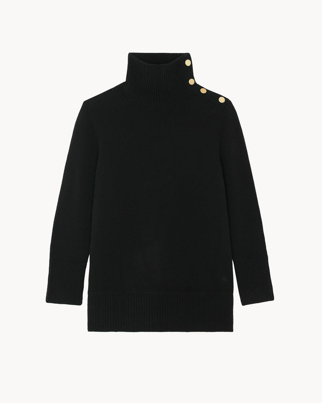 Sweater Margot Uni black - Image principale