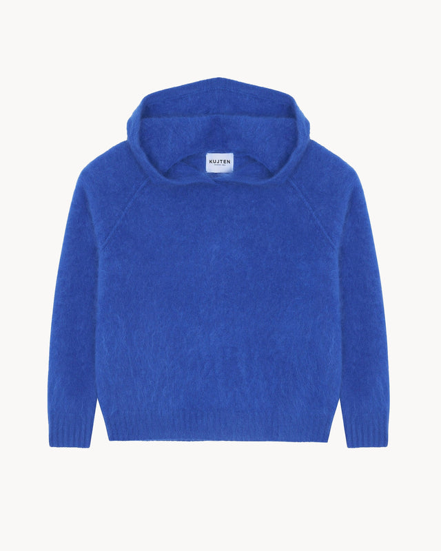 Hoodie Soso bleu kabalos fluffy - Image principale