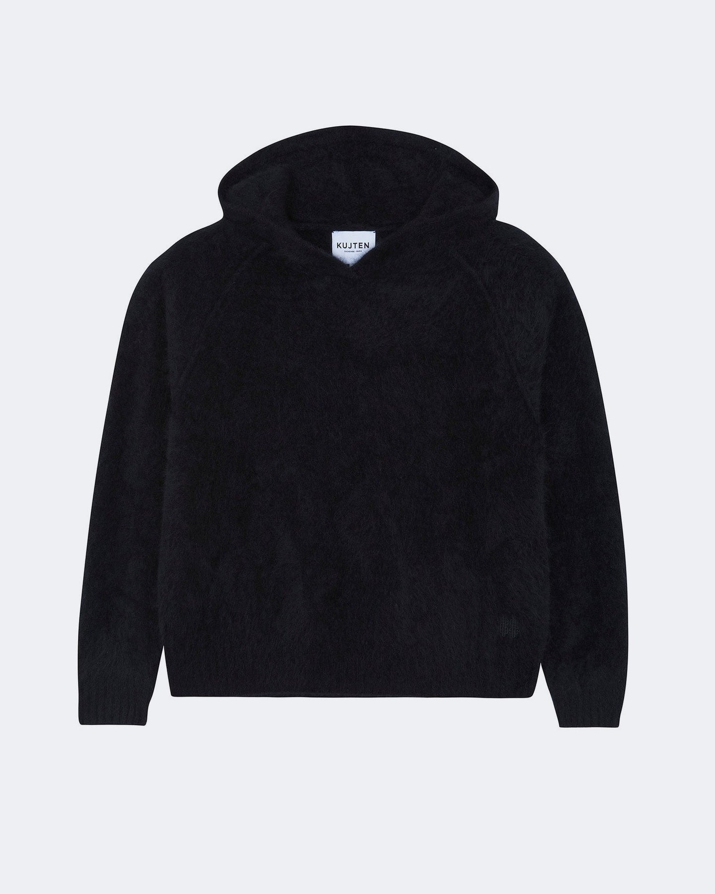 Pull en cachemire noir pour femme - Kujten packshot