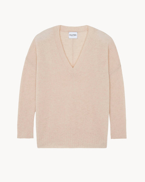 Sweater Elena organic beige - Image principale
