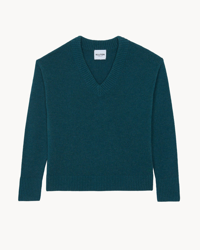 Sweater Lila forest green - Image principale