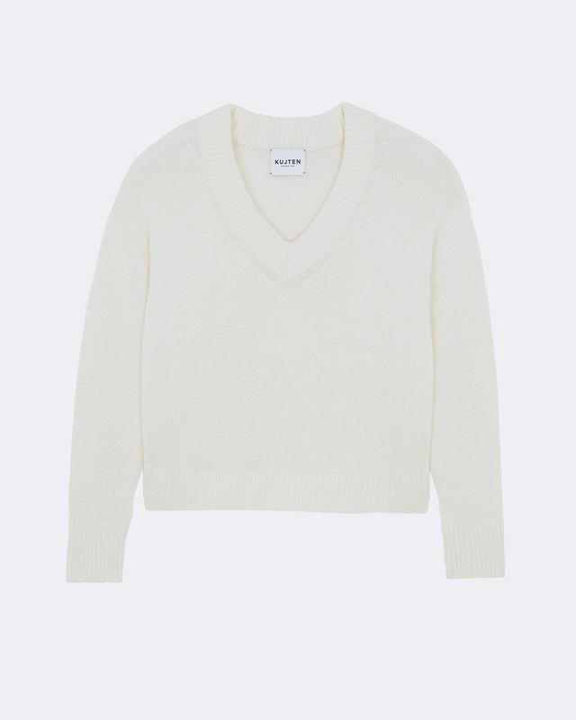 Pull Lila blanc - Image principale