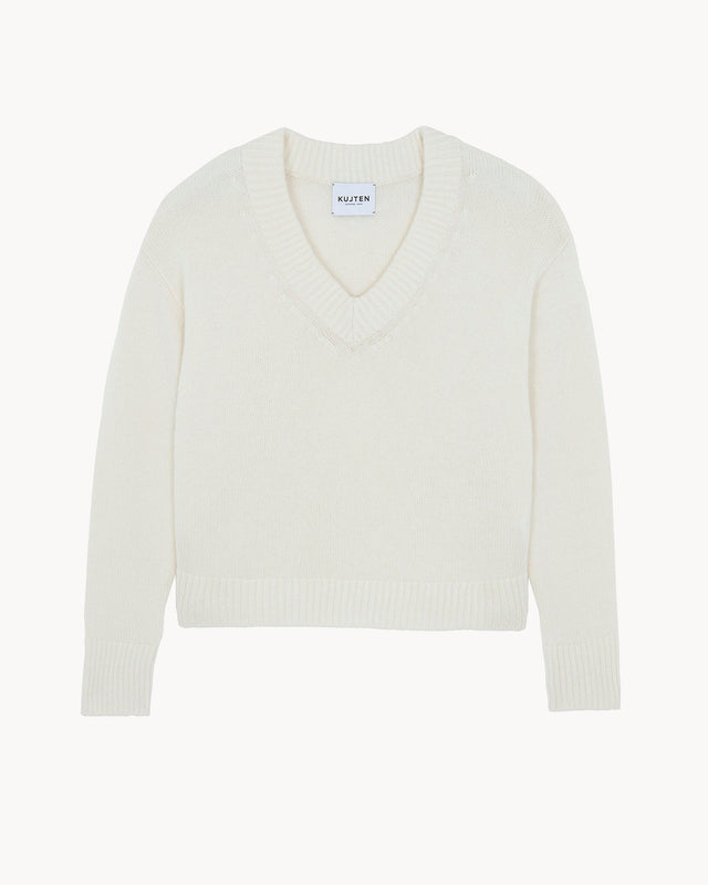 Pull Lila blanc - Image principale