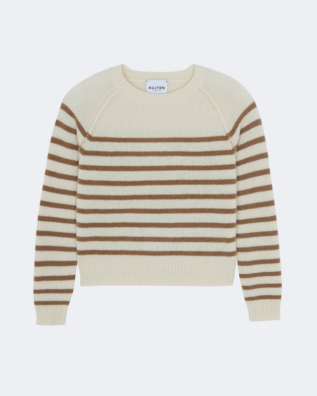 Pull Shima blanc camelo - Image principale