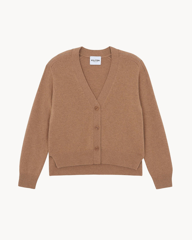 Cardigan Joya camelo brown - Image principale