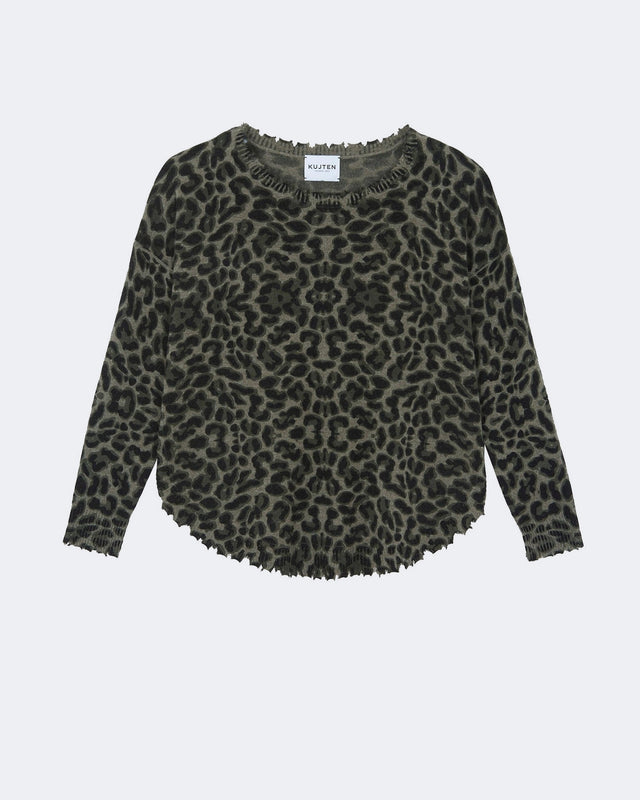 Pull Melah Leopard kaki léoprint - Image principale