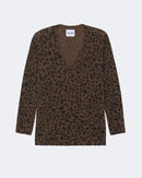 Pull en cachemire marron pour femme - Kujten packshot