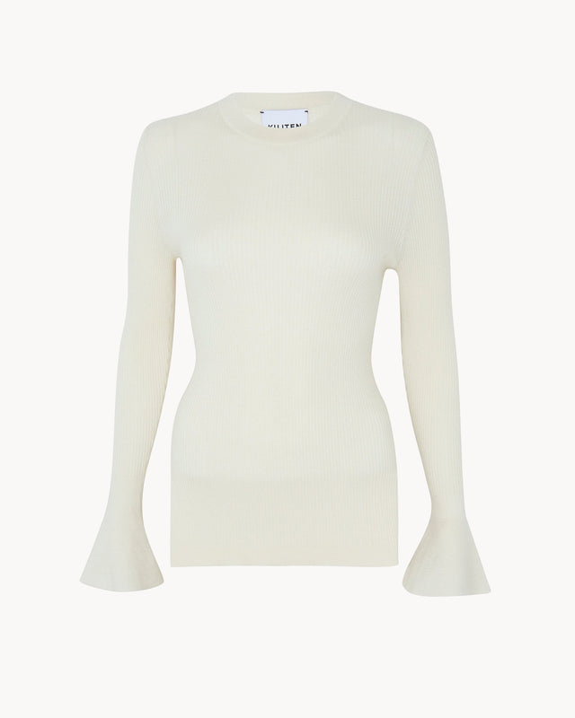 Pull Bibu blanc - Image principale