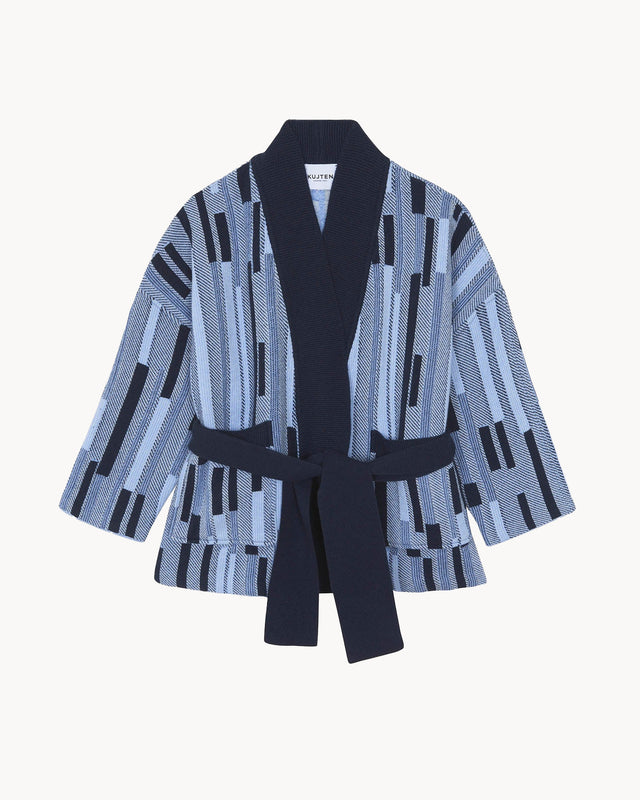 Kimono Jacket Michelle Jeans blue jeans - Image principale