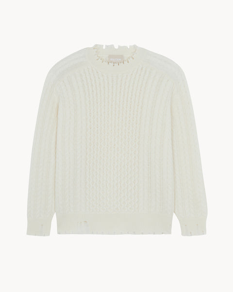 Pull Ita blanc - Image principale