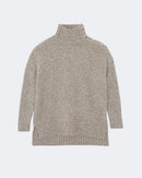 Pull en cachemire beige pour femme - Kujten packshot