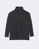 Pull en cachemire gris pour femme - Kujten packshot