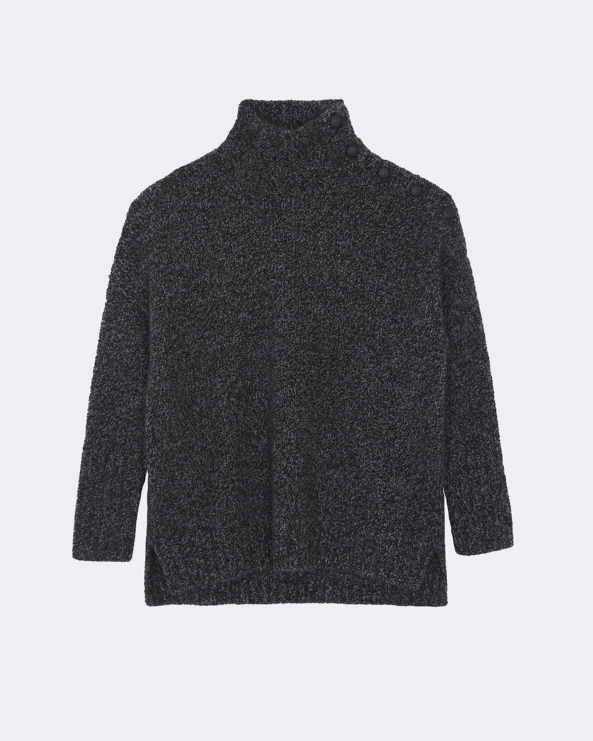 Pull en cachemire gris pour femme - Kujten packshot