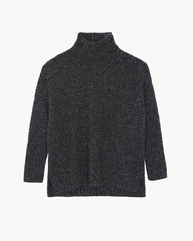 Pull Pinko Bouclette gris anthracite - Image principale