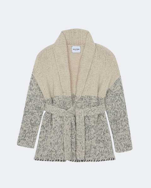 Jacket Ricky marl beige - Image 2