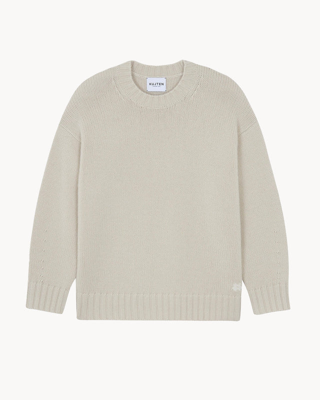 Pull Manoe beige organic - Image principale
