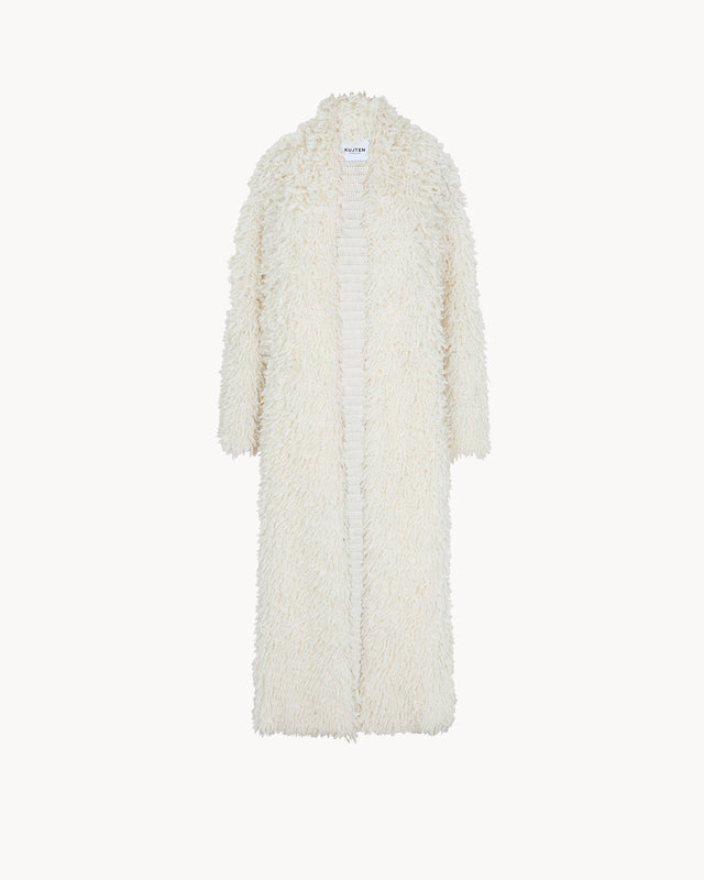 Coat Teti white - Image principale