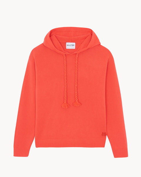 Hoodie Sweater Bakia Neon Coral - Image principale