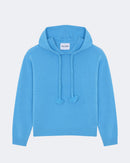 Pull en cachemire bleu pour femme - Kujten packshot