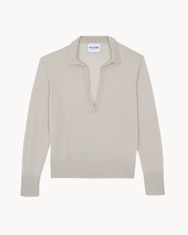 Sweater Tracey beige pink - Image principale