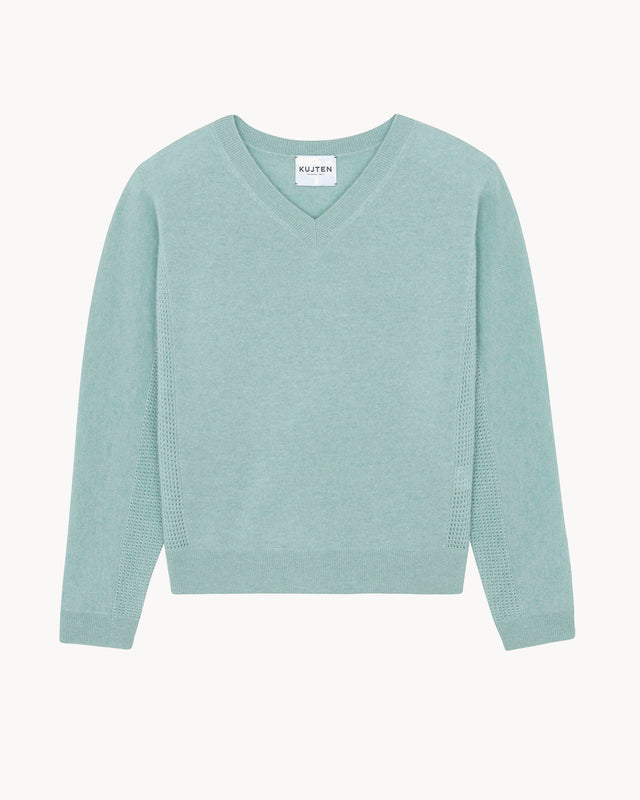 Sweater Maylise celadon green - Image principale