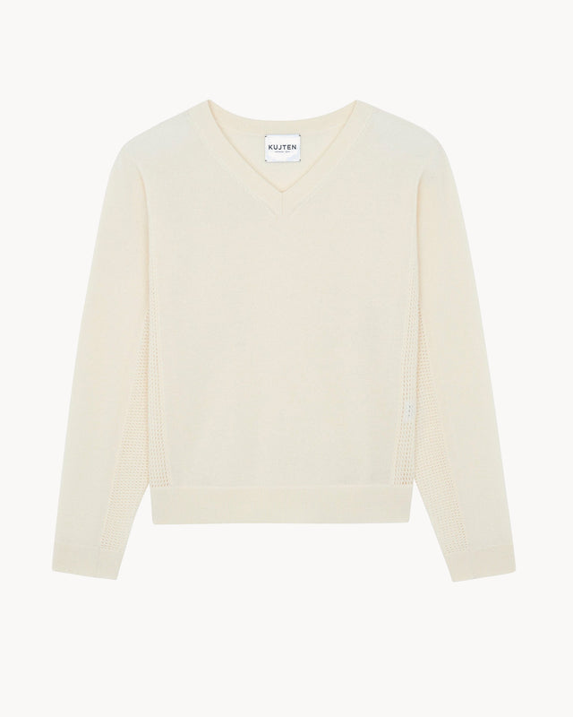Pull Maylise blanc - Image principale