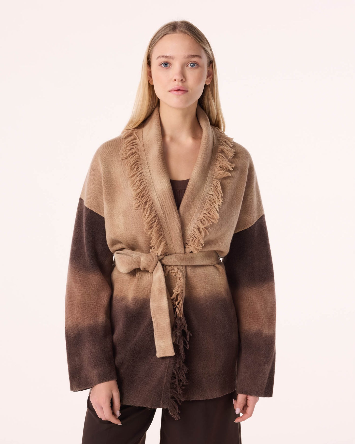 Jacket Miko Bleach Dye camel beige