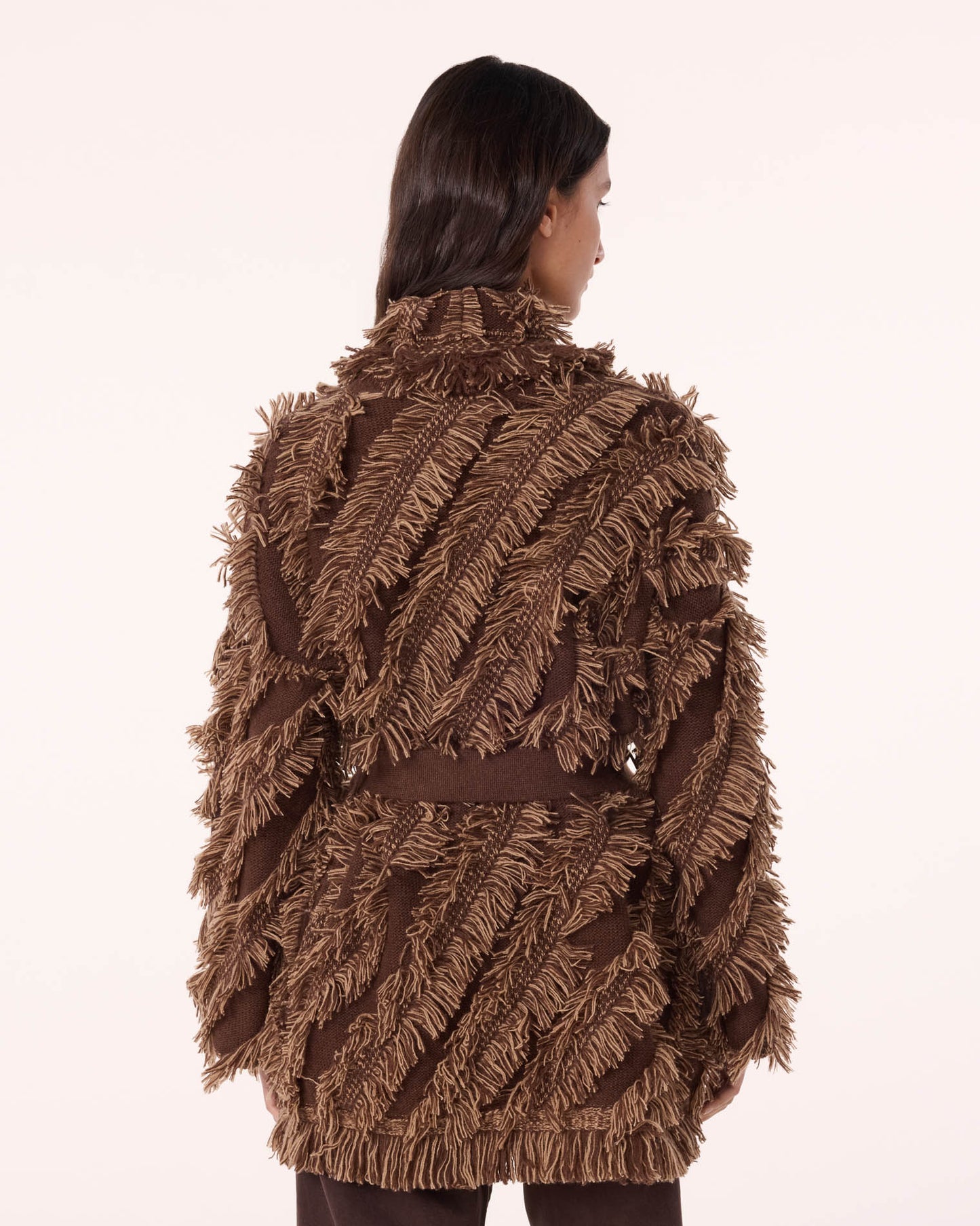 Jacket Miko Fringes brown