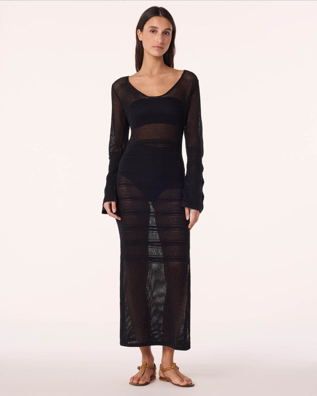 Dress Koffi Crochet black - Image principale