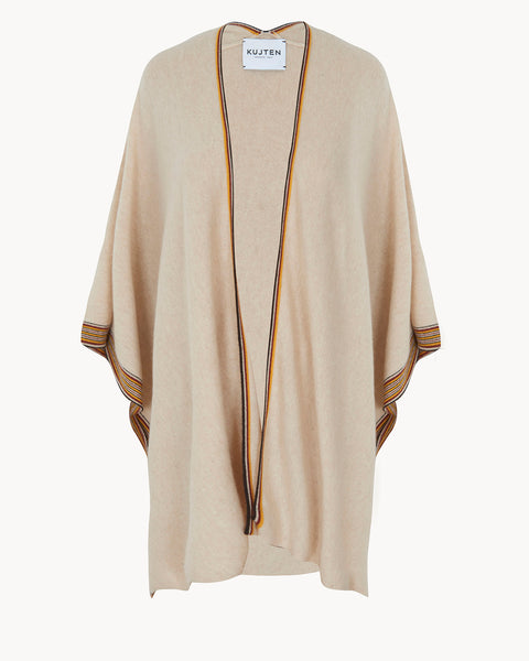 Poncho Bayi organic beige - Image principale
