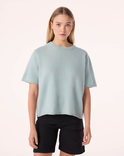 T-Shirt Tee Uni celadon green - Image principale