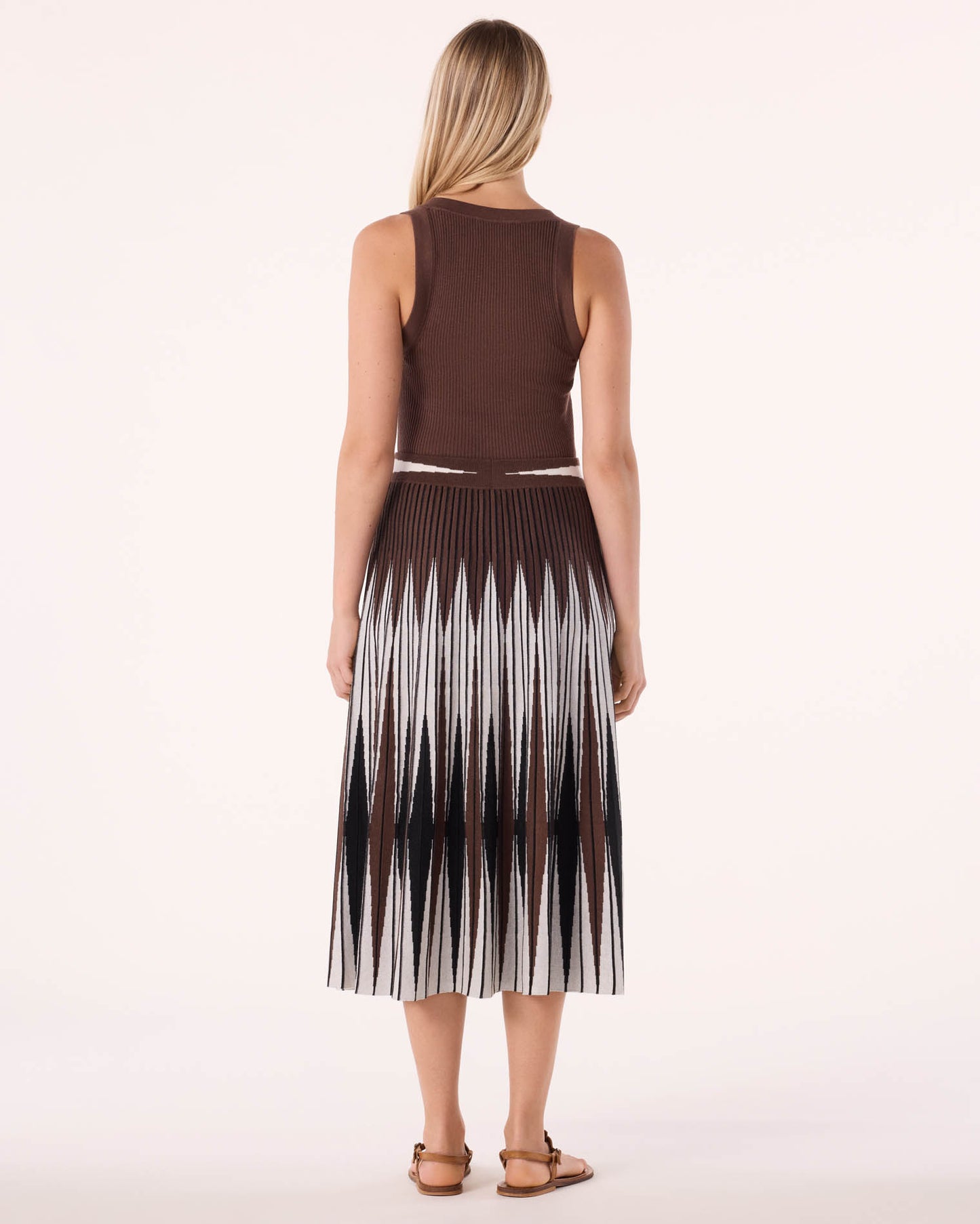 Skirt Kido chestnut brown