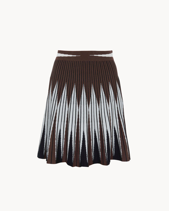 Skirt Kitty chestnut brown - Image principale